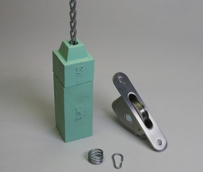 Stackable Square Cast Iron Sash Weights - Image 3