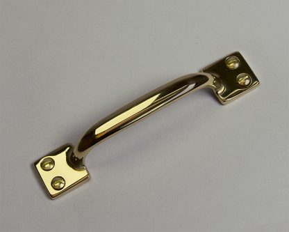 SRS Hardware Lacquered Brass Bail Style Sash Lift