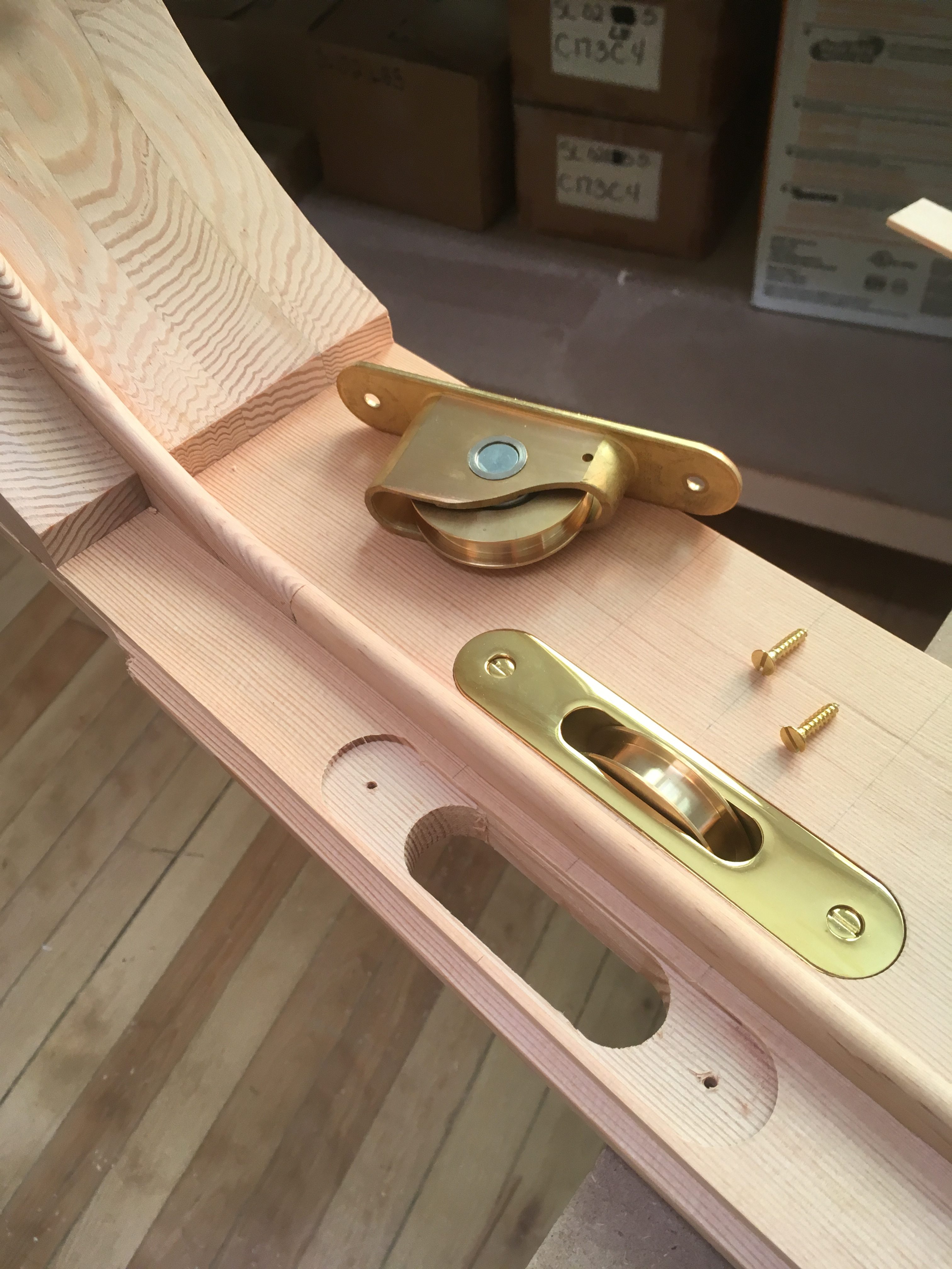 Brass pulley deals